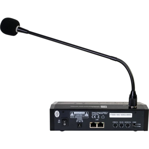 MICROPHONE 4 ZONES BST UPX4012