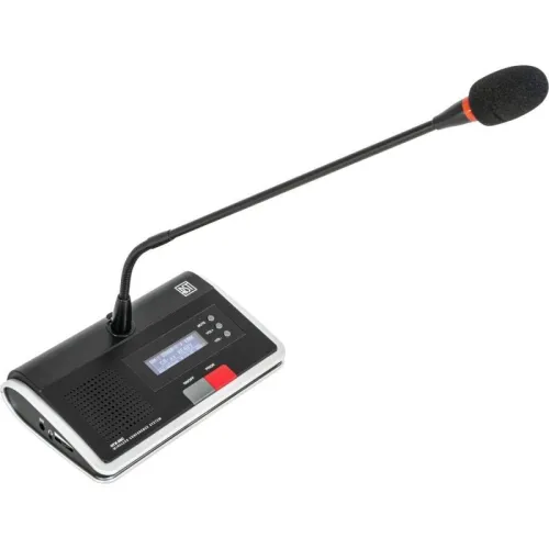 Station de conférence avec microphones président et délégué sans fil et VALISE DE CHARGE BST
