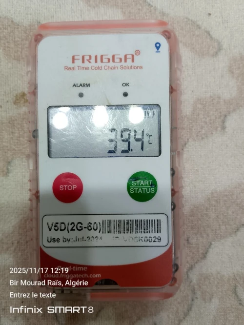 Frigga V5D enregistreur de données