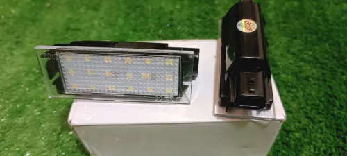 Plaque immatriculation lampe LED