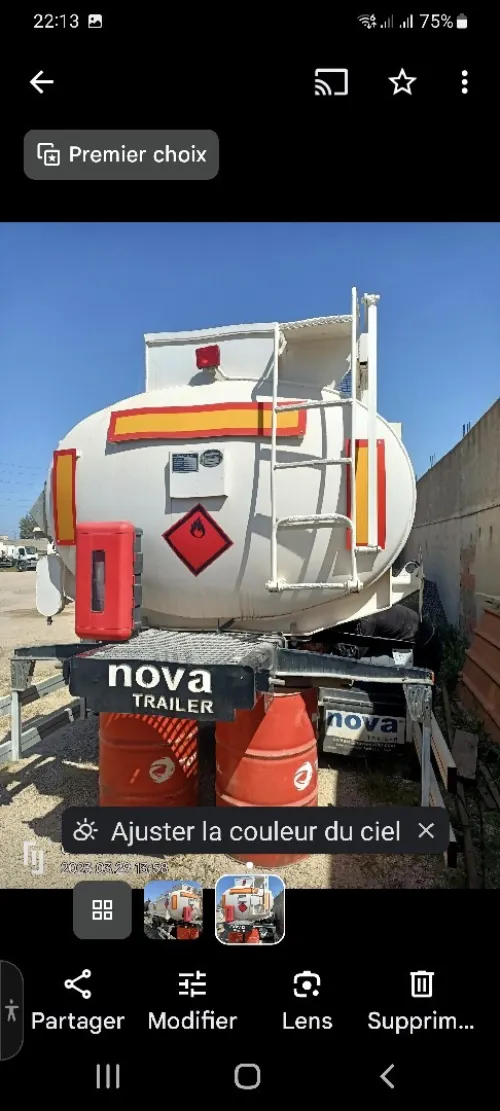 Citerne à carburant 12000 litres 2022