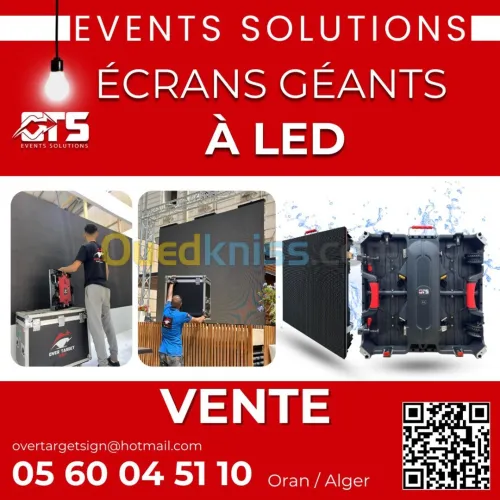 vente écrans géants a LED