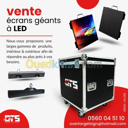 vente écrans géants à LED