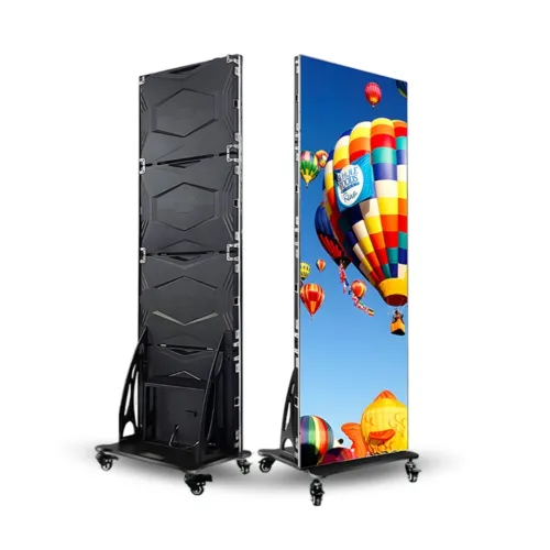 Poster vertical a LED