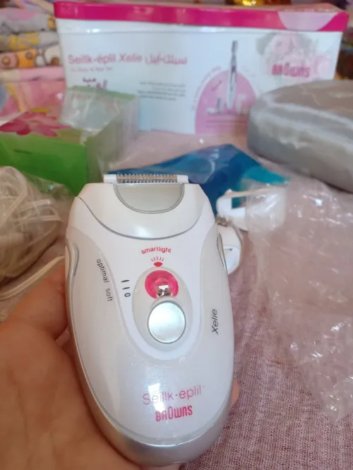 Épilateur électrique Braun silk-épil à plusieurs têtes  