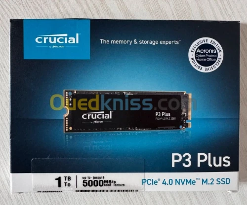  SSD Crucial P3 Plus Gen4 NVMe 1TO