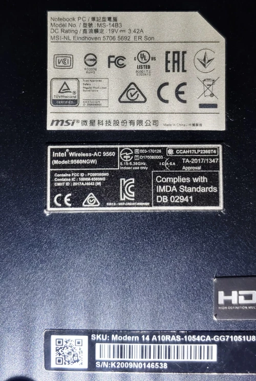 laptop msi