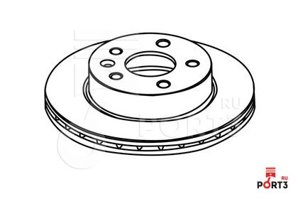 disque de frein avant bendix 562104