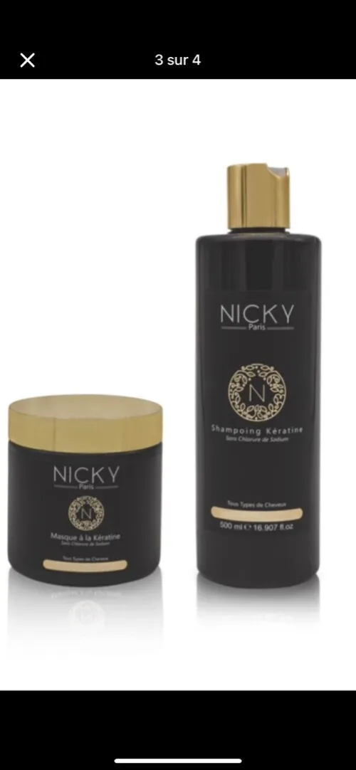 Kératine Shampoing Nicky Paris