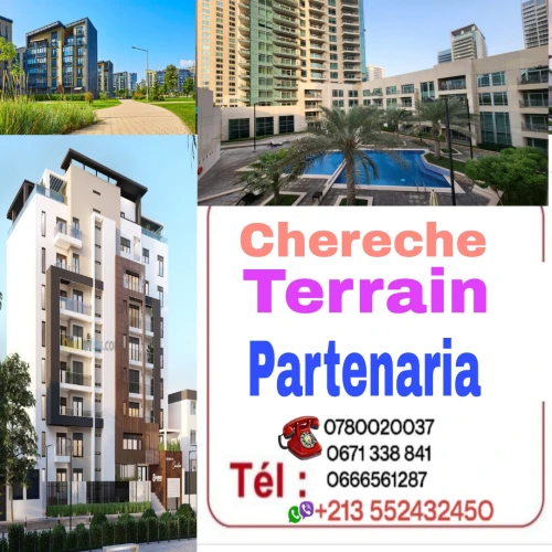 Cherche achat Terrain Alger Alger centre