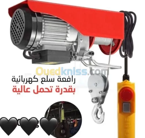 Monte charge electric hoist