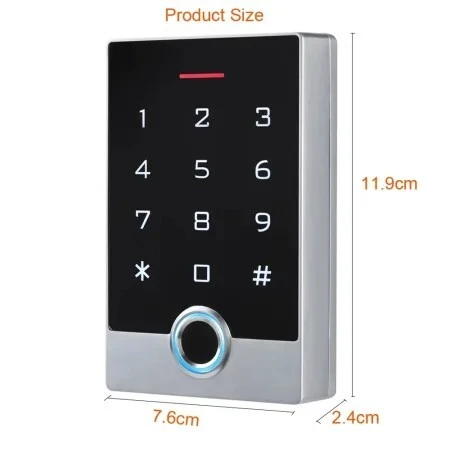 Contrôle d'accès numérique+RFID+EMPRENTE DIGI CODE MT-CA54