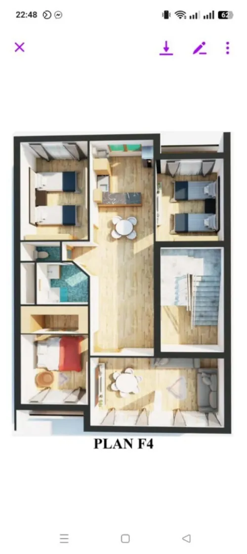 Vente Appartement F4 Jijel Jijel