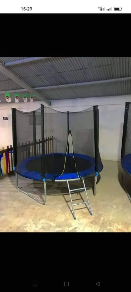 Location toboggan trampoline joux d'enfant