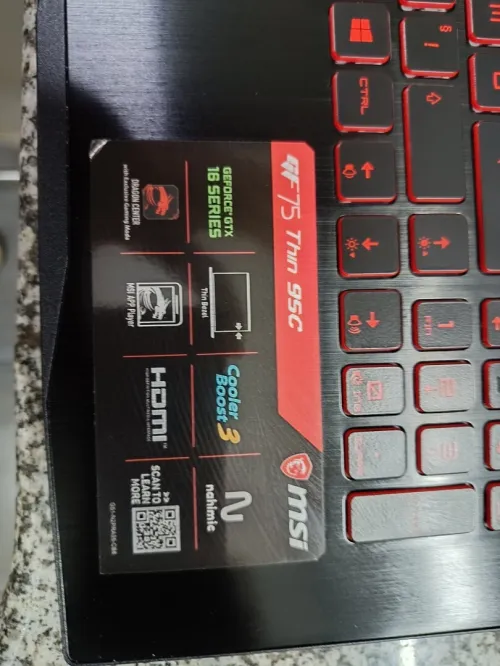 Laptop gaming 