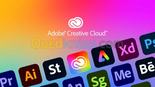 Adobe Creative Cloud 1 Année - Garantie/Support 1 Année