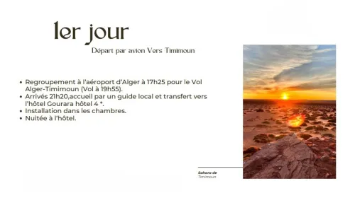 voyage organisé à TIMIMOUN