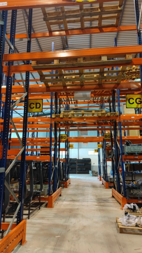 rayonnage industriel RACK LOURD A PALETTE
