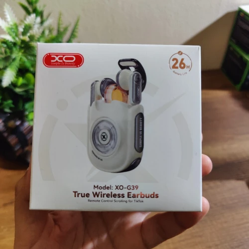 XO G39 Gaming Earbuds | Télécommande TikTok | Bluetooth 5.4 | 26H Batterie