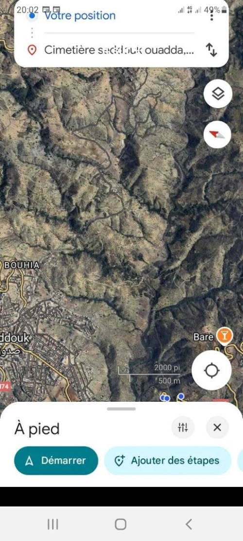 Vente Terrain Béjaïa Seddouk