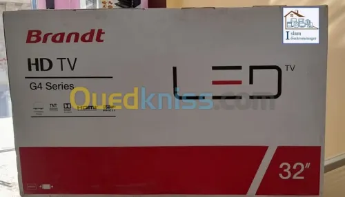 Promotion tv brandt 32 pouce smart et simple