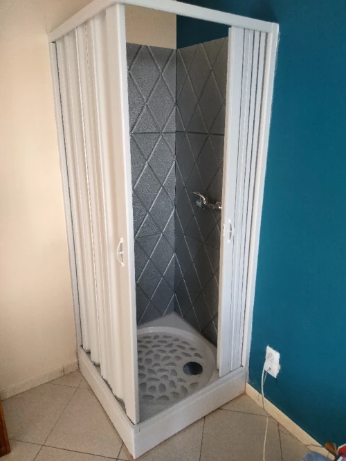 Cabine de douche en pvc