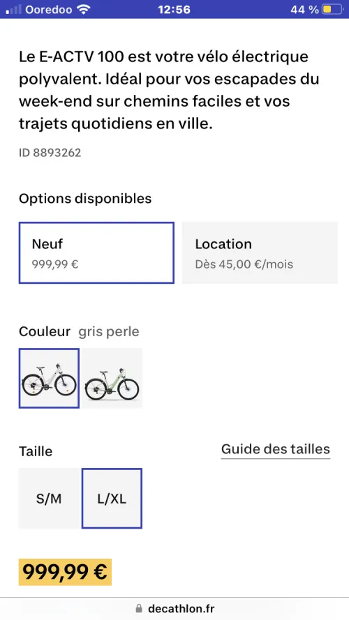 Vélo électrique Rockrider Neuf