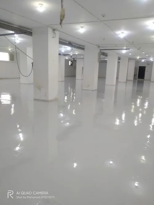 Résine Époxy Industrielle , Sols Industriels pour Usines et Entrepôts