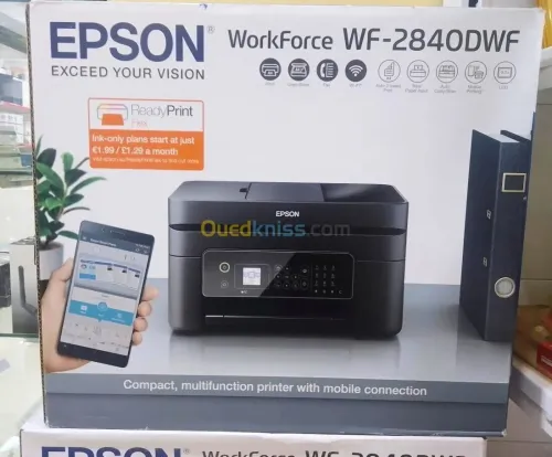 IMPRIMANTE MULTIFONCTION EPSON JET D'ENCRE COULEUR WF-2840DWF