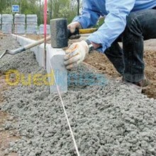 construction des picines et  VRD