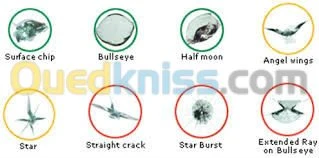 Service  réparation du pare brise