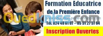 Formation éducatrice enfance