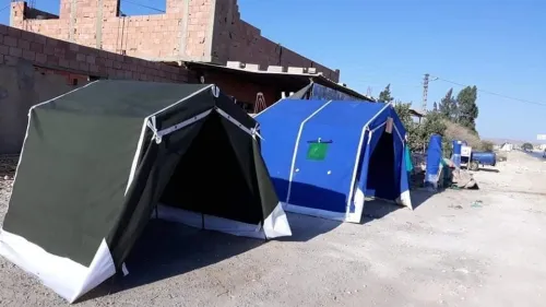 Fabrication des tentes camping 