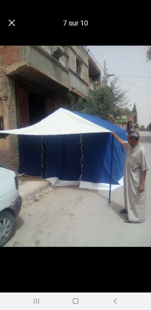 Fabrication des tentes camping 