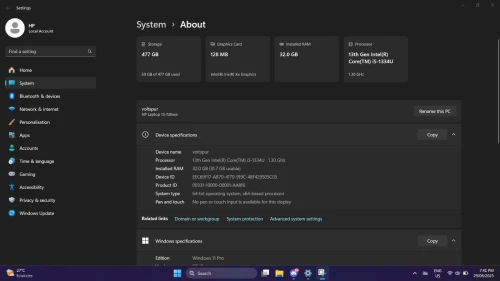 HP 15-fd0311TU