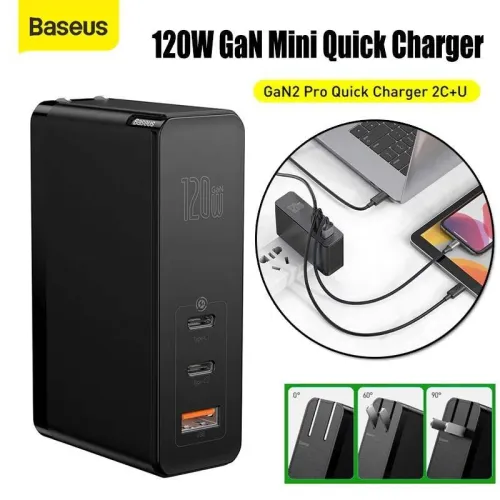 BASEUS GAN MINI QUICK CHARGER 120W