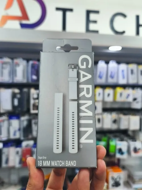 GARMIN BRACELET 18 MM WATCH BAND SAGE GRAY