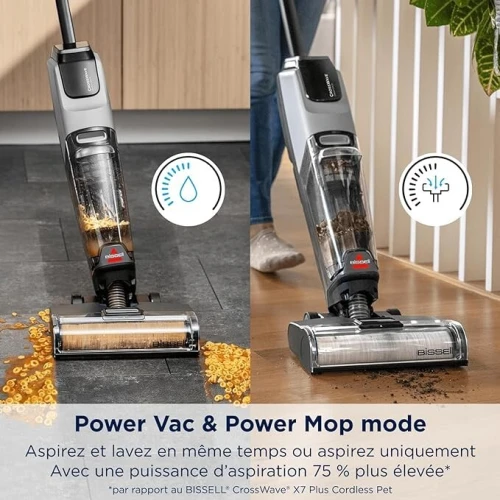 ASPIRATEUR LAVEUR BISSELL CROSSWAVE OMNIFORCE MULTISURFACE 3912N