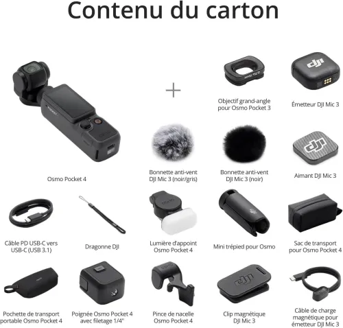 DJI OSMO POCKET 4 CREATOR COMBO
