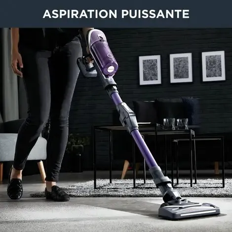 ROWENTA ASPIRATEUR XFORCE FLEX 8.60 SANS FIL ALLERGIE RH9639WO