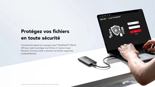 LEXAR DISQUE DUR EXTERNE SL300 2TB 1050MB/S