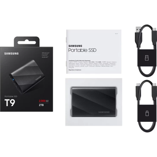 DISQUE DUR EXTERNE SAMSUNG T9 2TB 2000MB/S