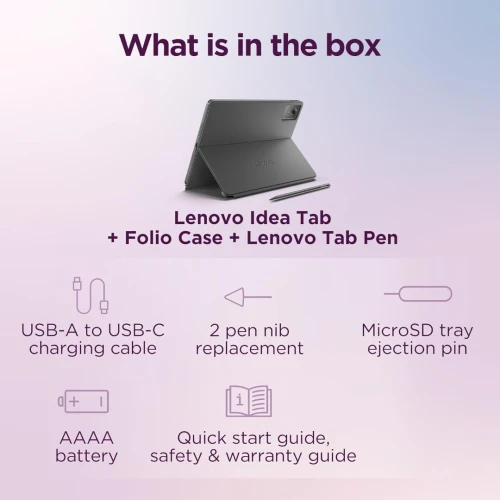 LENOVO IDEA TAB AVEC PEN 11" 2.5K 8/128GB WIFI