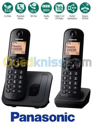 PANASONIC KX-TGC212 DOUBLE COMBINES