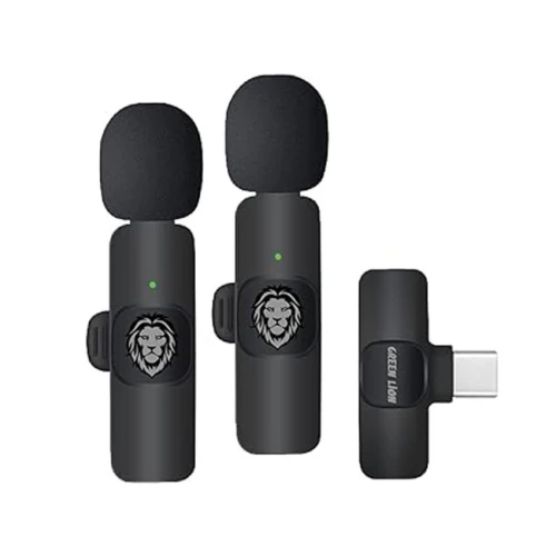 MICROPHONE GREEN LION 3 IN 1 WIRELESS
