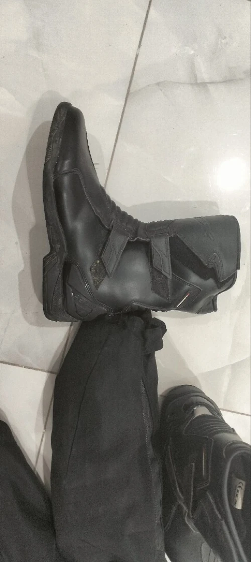 Veste  chaussures moto