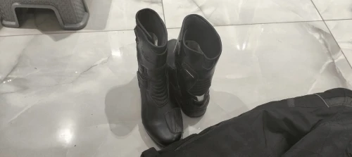 Veste  chaussures moto
