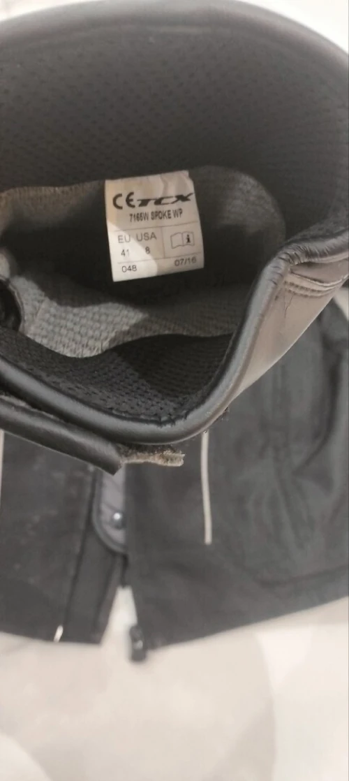 Veste  chaussures moto
