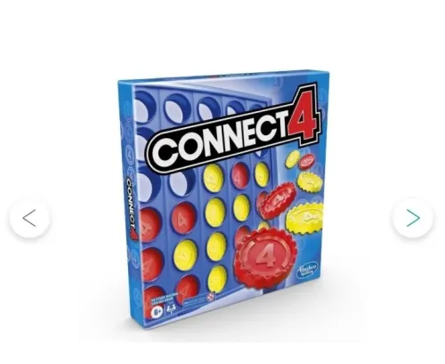 لعبة كونكت 4 (Connect 4) الأصلية من Hasbro Gaming!