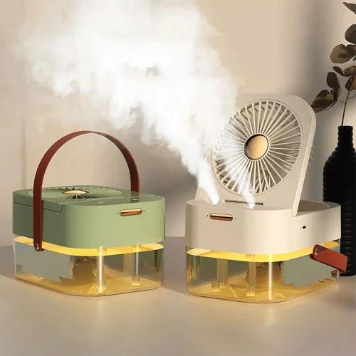 Ventilateur avec Brumisation  Grand Réservoir et 3 Modes